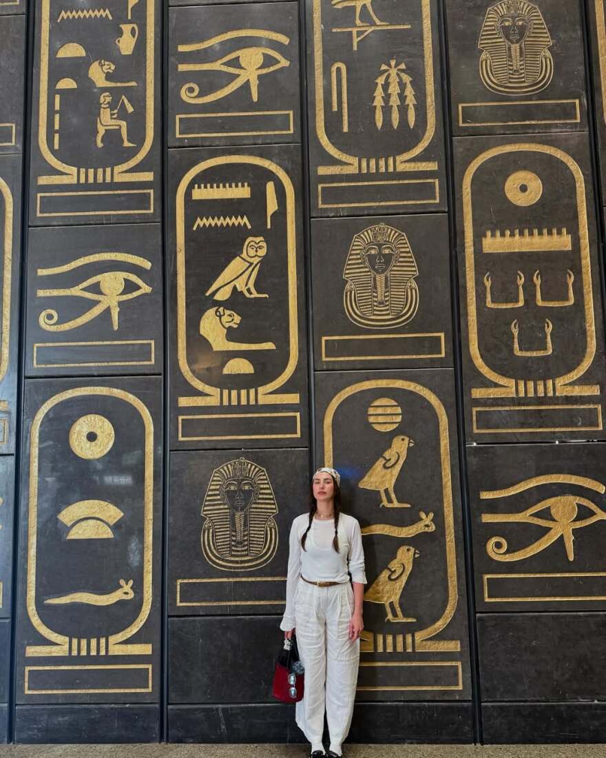 Η Χρύσα Μιχαλοπούλου ταξίδεψε στην Αίγυπτο - Δείτε φωτογραφίες

