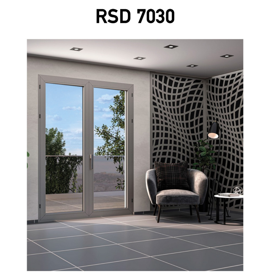 Europa Profil Αλουμίνιο: Ετοιμοπαράδοτα τα πλέον δημοφιλή χρώματα σε συστήματα αλουμινίου Europa
