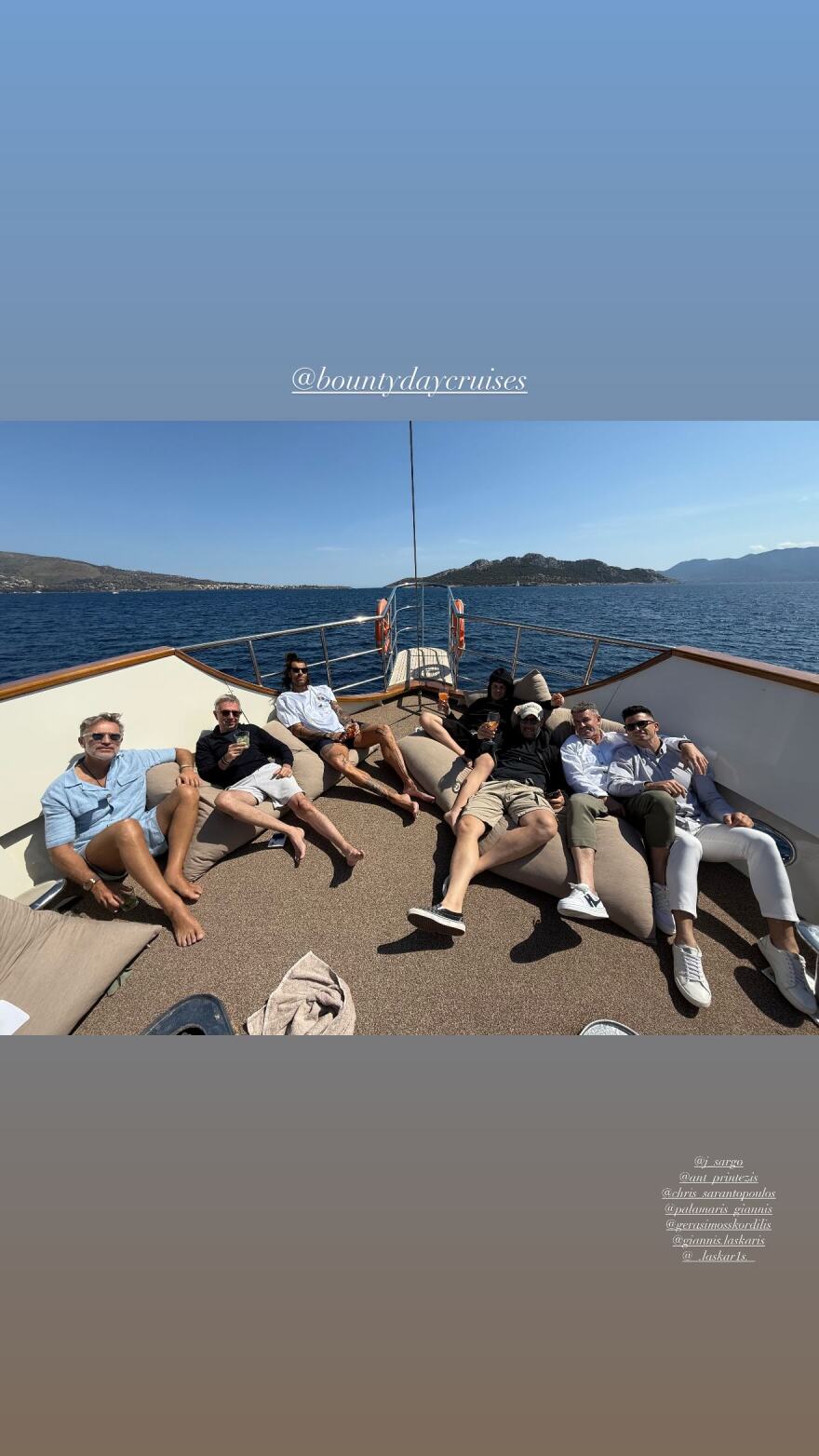 Ο Γιώργος Πρίντεζης βάφτισε τη δεύτερη κόρη του στην Αίγινα