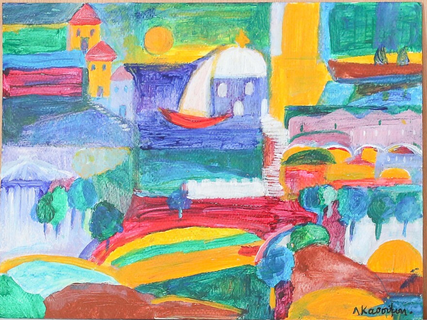 
«Αρμενάκια», έκθεση ζωγραφικής της Λίτσας Κασούμη στην δημοτική πινακοθήκη Χολαργού