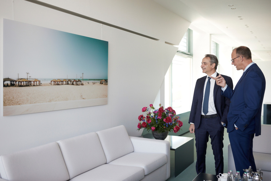 Δείτε live τις δηλώσεις Μητσοτάκη - Μερτς στο Βερολίνο