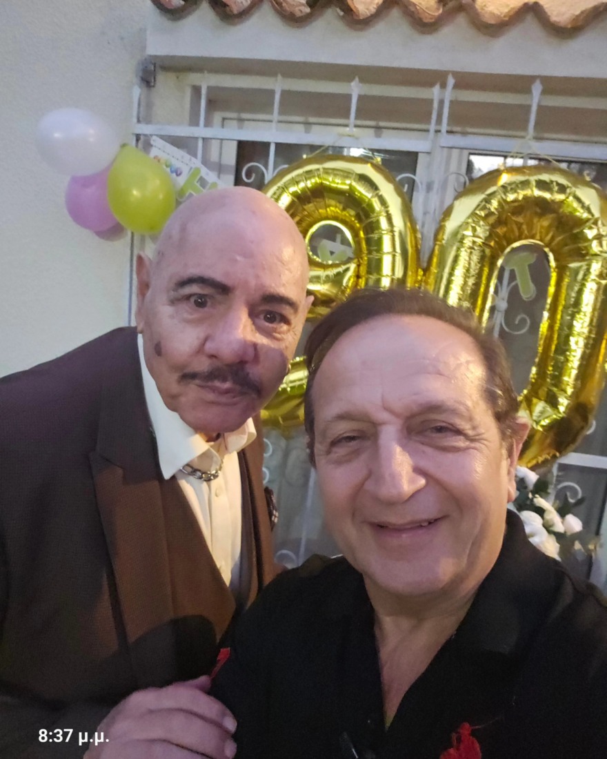 Ο Φώτης Μεταξόπουλος έκλεισε τα 90 - Δείτε φωτογραφίες από τα γενέθλιά του