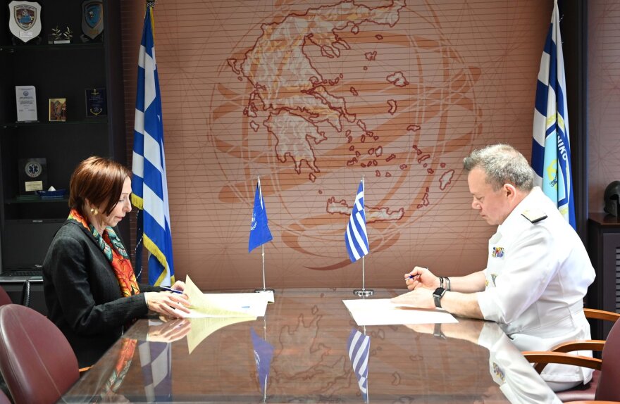 Ανανέωση μνημονίου συνεργασίας Λιμενικού και ΟΗΕ για την προστασία προσφύγων