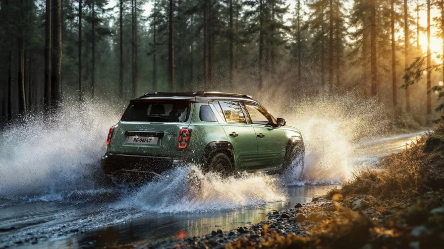 Ένα Renault 4 έτοιμο για περιπέτεια