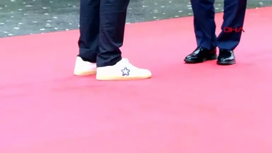 Στην Αλβανία ο Ερντογάν, σχολίασε τα sneakers του Έντι Ράμα