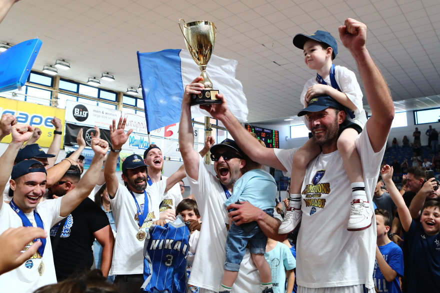 Κατέκτησε το πρωτάθλημα υπό το βλέμμα του Γιαννάκη ο Ιωνικός Νικαίας και ανεβαίνει στη Nations League 1 - Φωτογραφίες 