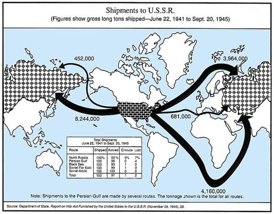 Lend-Lease: Η βοήθεια των ΗΠΑ σε Ελλάδα, Μ. Βρετανία, Σοβιετική Ένωση και άλλες χώρες κατά τον Β’ Παγκόσμιο Πόλεμο
