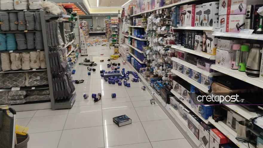 Σεισμός 6,1 Ρίχτερ ανοιχτά της Κρήτης: Οι πρώτες εικόνες - Δείτε βίντεο από τη στιγμή της δόνησης