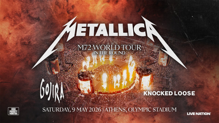 Οι Metallica επιστρέφουν στην Ελλάδα μετά από 16 χρόνια