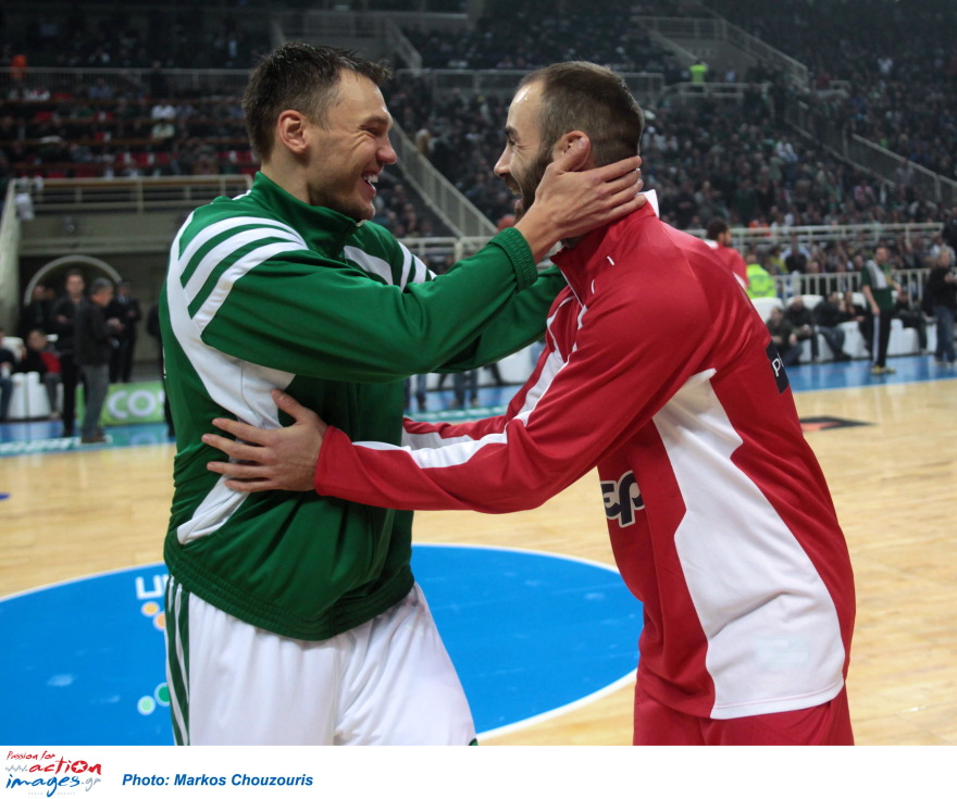 Σπανούλης - Γιασικεβίτσιους: Από συμπαίκτες και πρωταθλητές Ευρώπης με τον Παναθηναϊκό αντίπαλοι προπονητές στον τελικό της Euroleague 