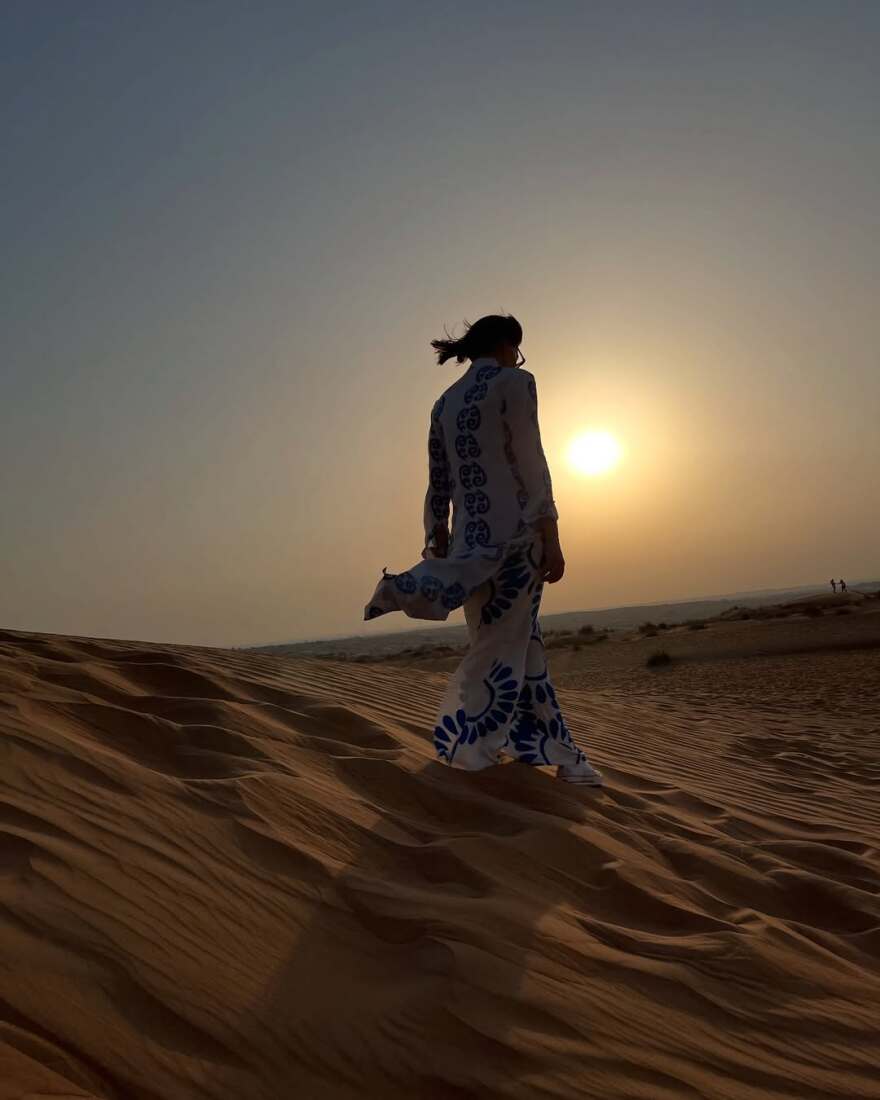 Η Μαρία Ναυπλιώτου ταξίδεψε στο Ντουμπάι - Δείτε φωτογραφίες