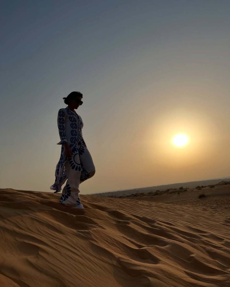 Η Μαρία Ναυπλιώτου ταξίδεψε στο Ντουμπάι - Δείτε φωτογραφίες