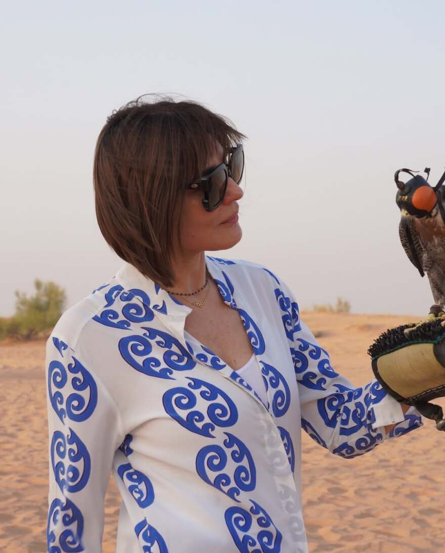 Η Μαρία Ναυπλιώτου ταξίδεψε στο Ντουμπάι - Δείτε φωτογραφίες