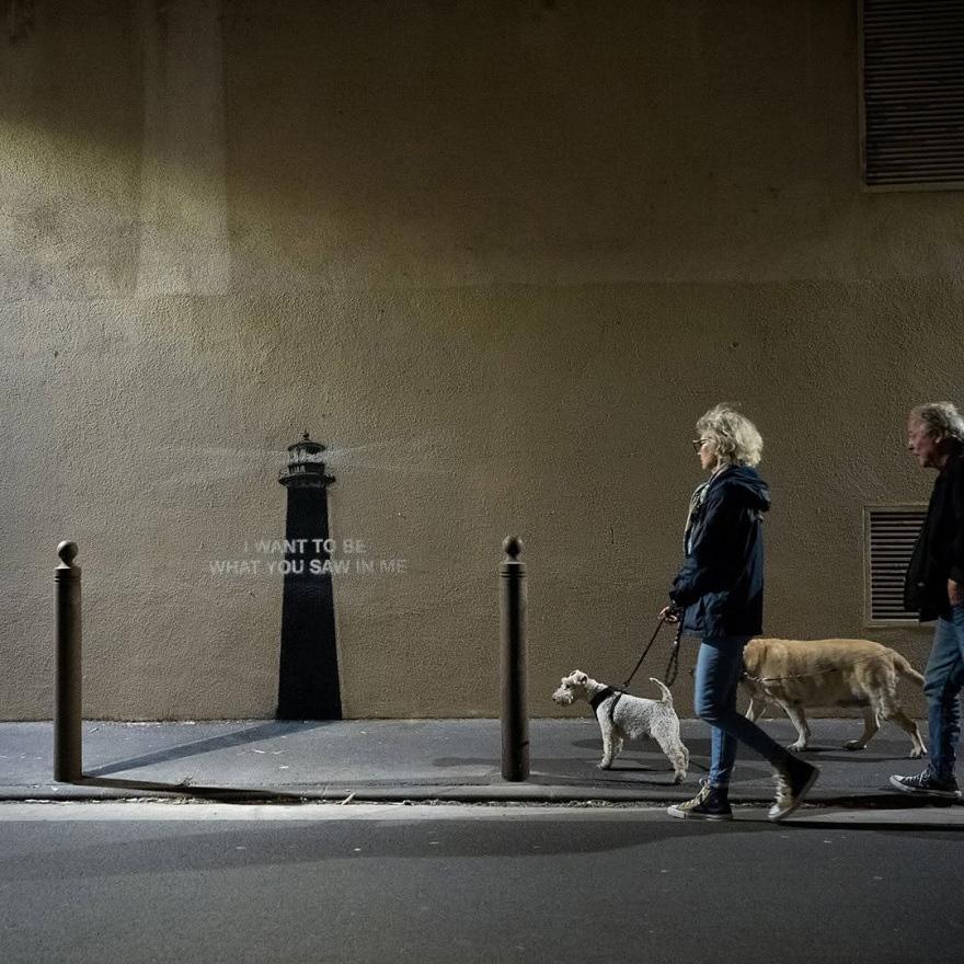 Ένας φάρος το νέο αινιγματικό έργο του Banksy - Μυστήριο η τοποθεσία του Ένας φάρος το νέο αινιγματικό έργο του Banksy - Μυστήριο η τοποθεσία του
