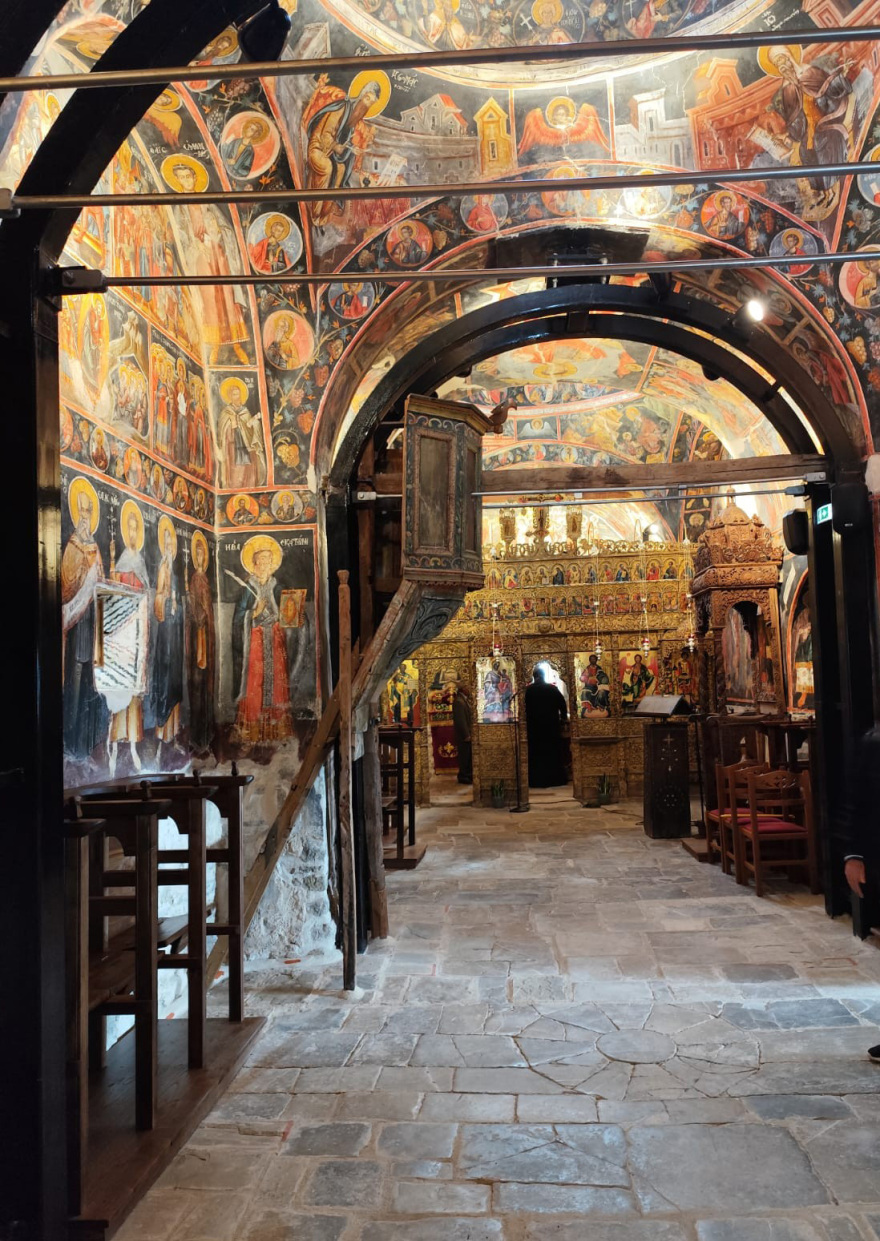  Ο εμβληματικός ναός του Αγίου Γεωργίου αποδόθηκε στην κοινωνία των Μετεώρων