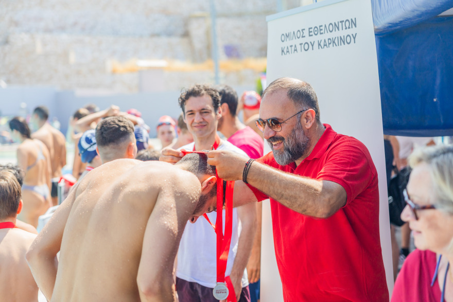 Μεγάλη συμμετοχή στην 6η «σκυταλοδρομία αγάπης Βασίλης Τοκάκης» - «Ήταν όραμα του Βασίλη» είπε ο Θάνος Τοκάκης 



