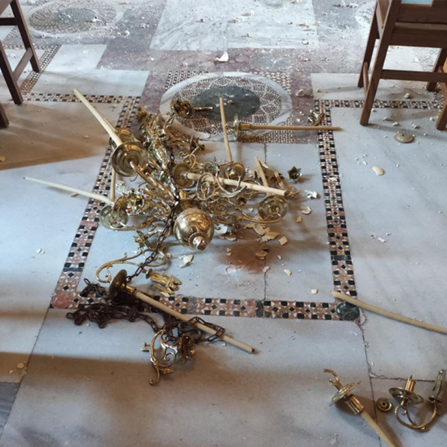 Στις Μονές Ξενοφώντος, Δοχειαρίου και Σίμωνος Πέτρας προκάλεσε ζημιές ο σεισμός των 5,3 Ρίχτερ στο Άγιο Όρος - Δείτε φωτογραφίες