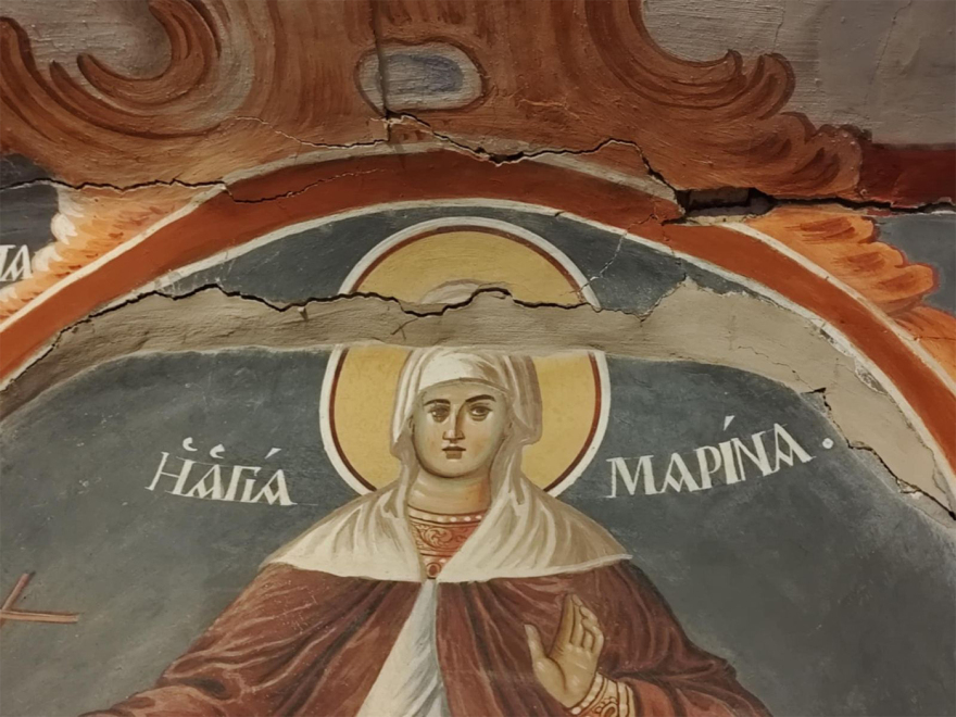 Στις Μονές Ξενοφώντος, Δοχειαρίου και Σίμωνος Πέτρας προκάλεσε ζημιές ο σεισμός των 5,3 Ρίχτερ στο Άγιο Όρος - Δείτε φωτογραφίες