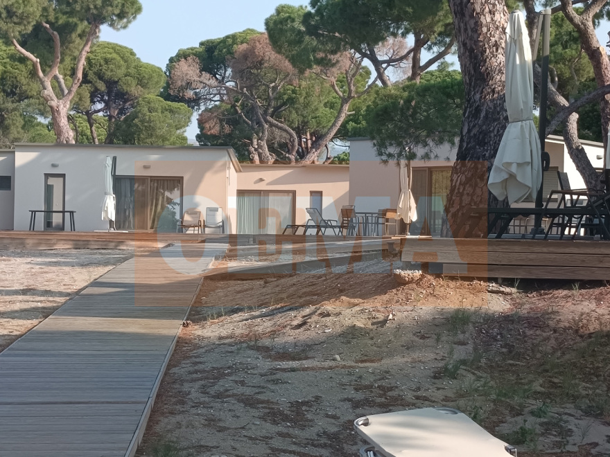 Αυθαίρετα πολυτελή bungalows ξεφύτρωσαν «εν μια νυκτί» εντός του Εθνικού Πάρκου του Σχινιά - Δείτε φωτογραφίες