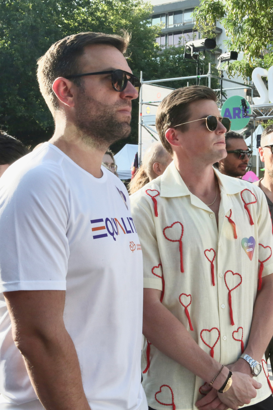 Στο Athens Pride ο Κασσελάκης: Όταν οι πολίτες είναι απελευθερωμένοι, είναι πιο ευτυχισμένοι και πιο παραγωγικοί Στο Athens Pride ο Κασσελάκης: Όταν οι πολίτες είναι απελευθερωμένοι, είναι πιο ευτυχισμένοι και πιο παραγωγικοί