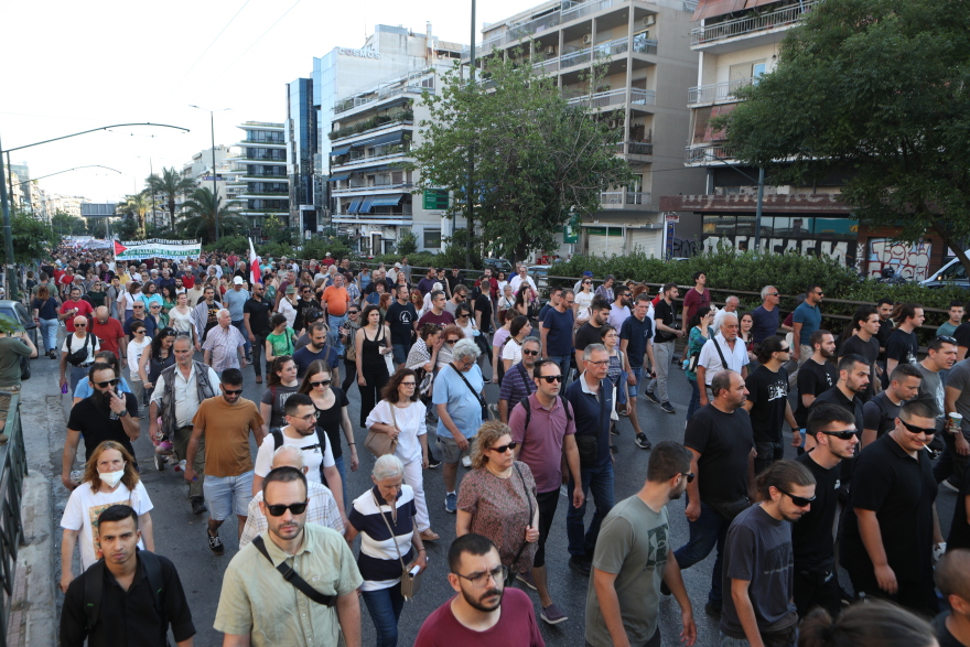 Κλειστοί δρόμοι στο κέντρο λόγω διαδηλώσεων για την Παλαιστίνη - Συγκέντρωση και στην ισραηλινή πρεσβεία