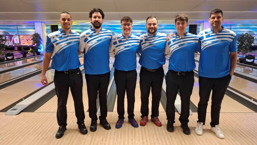Ευρωπαϊκό Πρωτάθλημα Μπόουλινγκ: Χάλκινο μετάλλιο στο Ομαδικό για την Εθνική Ανδρών