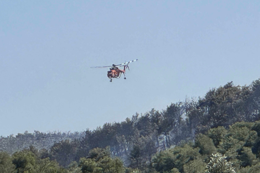 Οριοθετήθηκε η μεγάλη φωτιά στο Άνω Σούλι Μαραθώνα 