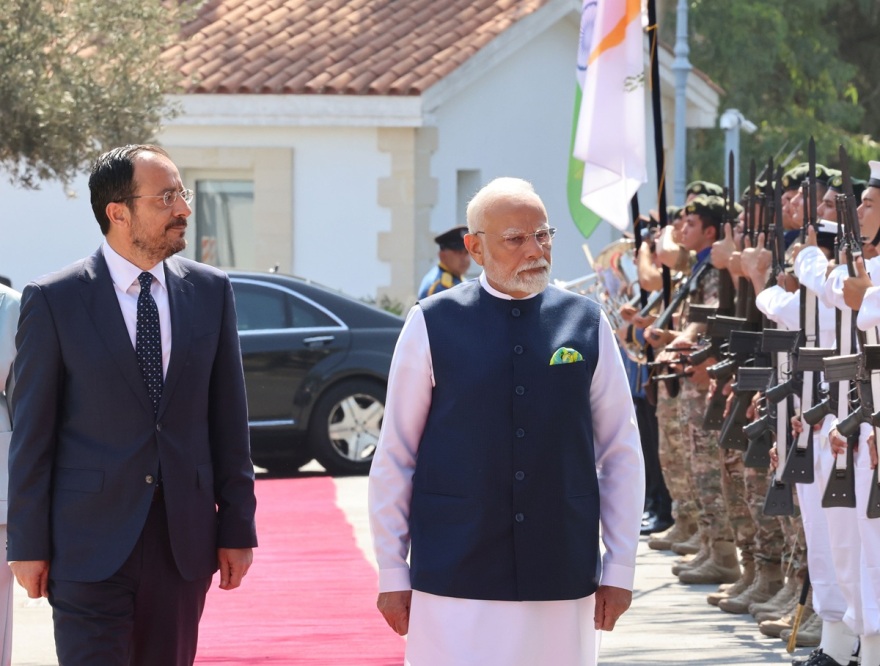 Christodoulides was greeted by Monty: Cyprus is a predictable and safe ally of India