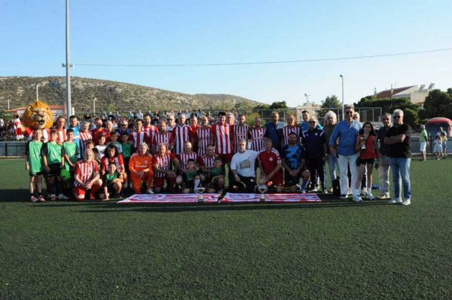 Ολυμπιακός: Με λάμψη Τζιοβάνι το φιλικό των βετεράνων ποδοσφαιριστών στη μνήμη του Σάββα Θεοδωρίδη 