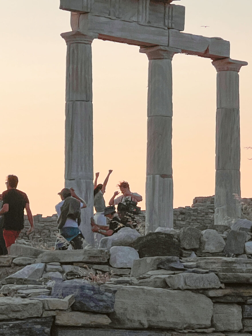 Στη Δήλο τελείωσε η «Μεγάλη Χίμαιρα» - Η πιο ακριβή και απαιτητική σειρά της ΕΡΤ

