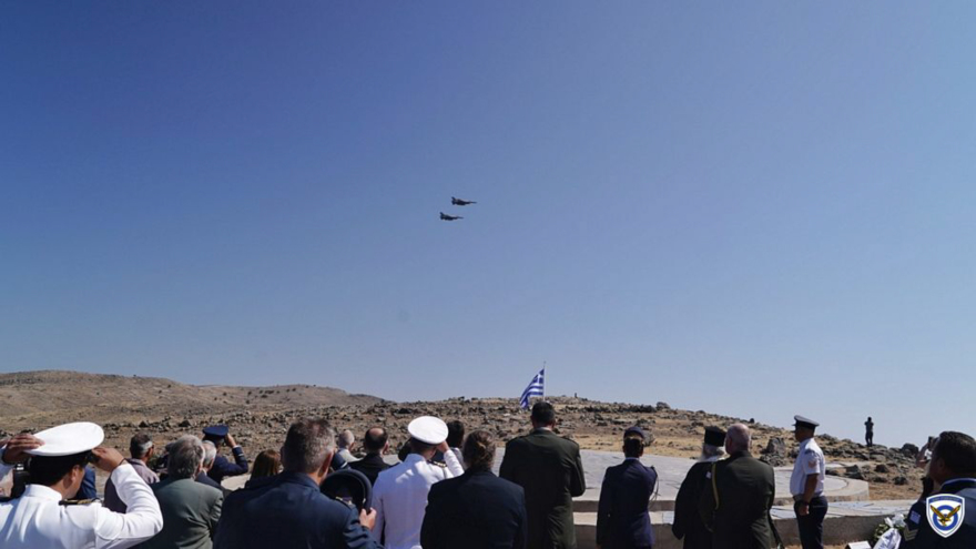 Εκδηλώσεις τιμής και μνήμης για τον υποσμηναγό Νικόλαο Σιαλμά στον Άγιο Ευστράτιο