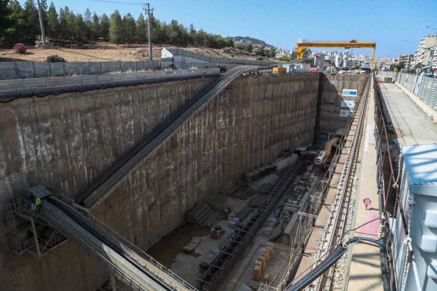 Ο μετροπόντικας «Νίκη» έφτασε στο 20% της διαδρομής του στη Γραμμή 4 του Μετρό - Βίντεο, φωτογραφίες από το εργοτάξιο «Βεΐκου»
