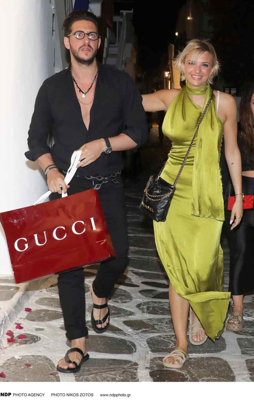 Κατερίνα Λιόλιου: Η εμφάνιση με τον σύντροφό της στη Μύκονο