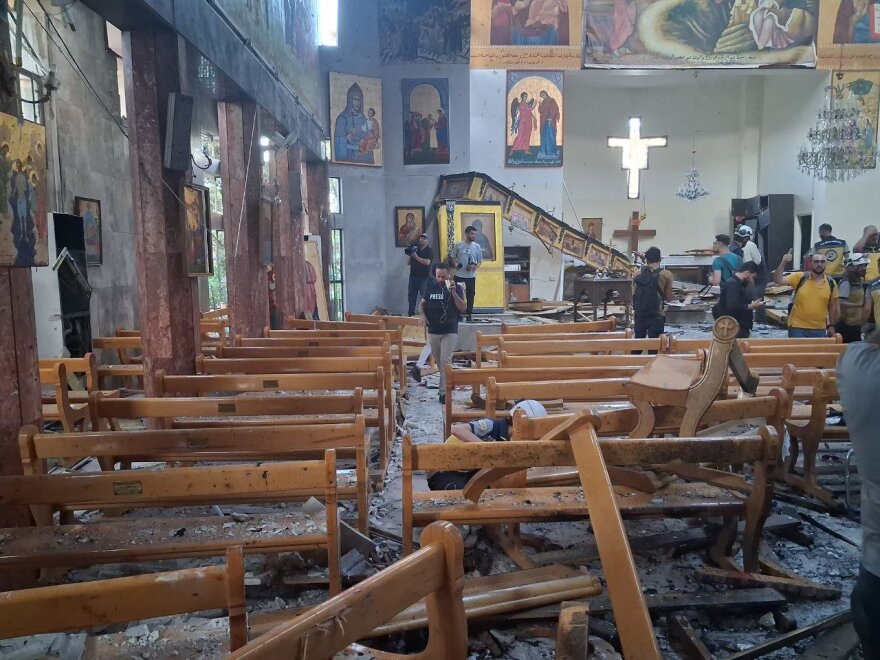 Τρομοκρατική επίθεση σε ελληνορθόδοξη εκκλησία στη Συρία – Τουλάχιστον 15 νεκροί και 25 τραυματίες, δείτε βίντεο