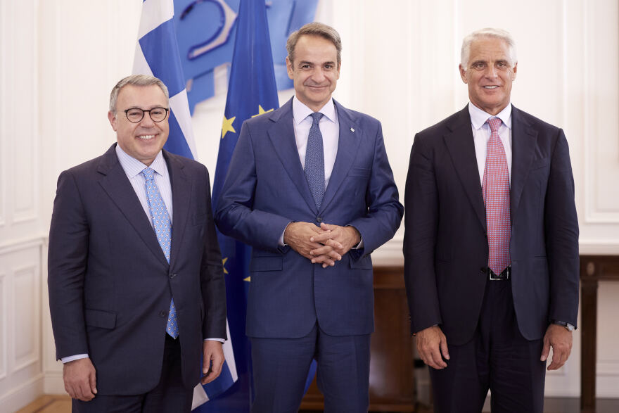 Μητσοτάκης στον CEO της UniCredit: Καλωσορίζουμε την επένδυσή σας στην Alpha Bank - Να  συμβάλει στη χρηματοδότηση της οικονομίας