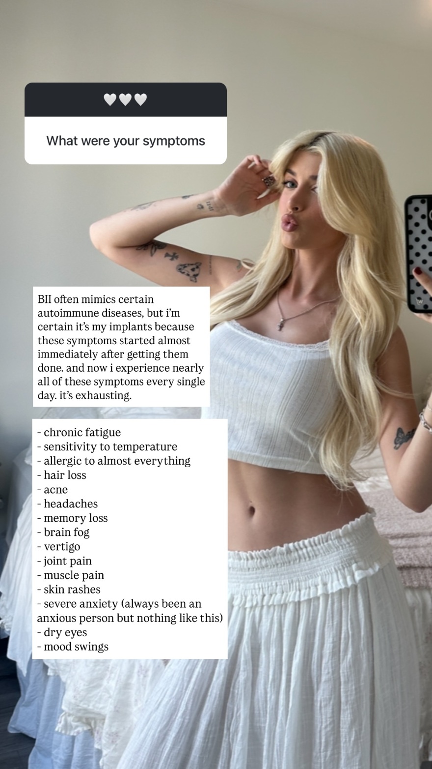 Η Σάμι Σιν αφαιρεί τα ενθέματα στήθους της μετά από σοβαρά προβλήματα υγείας: «Αυτή η ασθένεια δεν είναι αστείο»