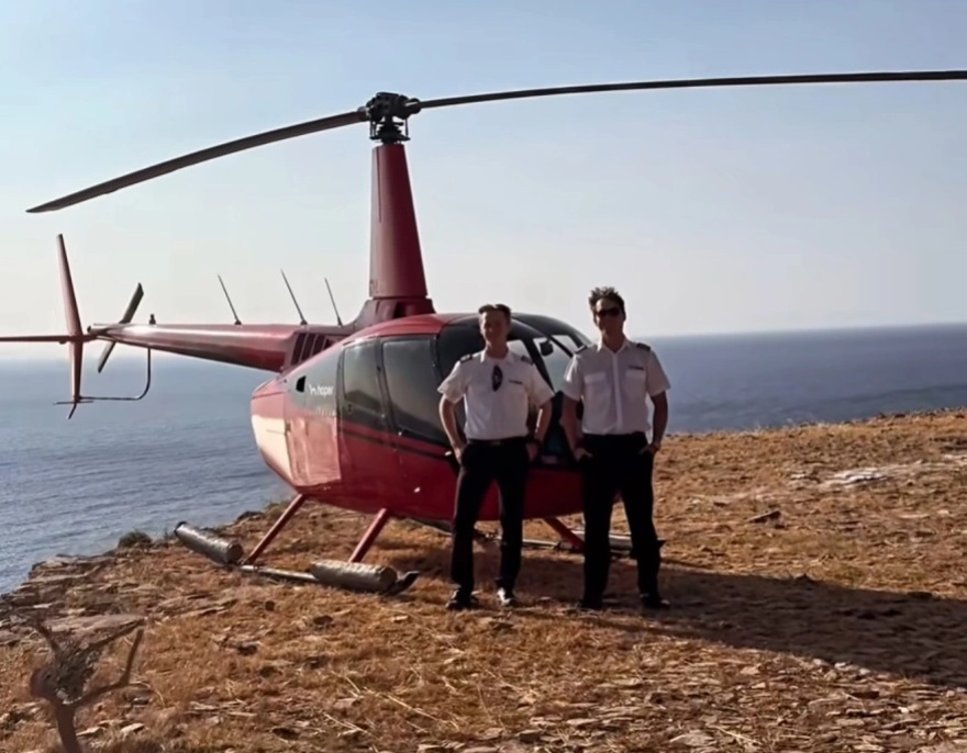 Ζήσε το ταξίδι σαν VIP και προσγειώσου στα νησιά με ελικόπτερο