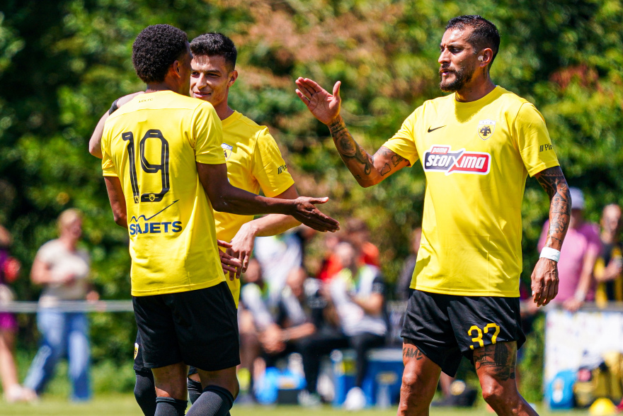 Η ΑΕΚ 6-0 την ερασιτεχνική Βέστχοεκ στο πρώτο φιλικό της σεζόν - Χατ τρικ ο Ελίασον, πως ξεκίνησε ο Νίκολιτς - Φωτογραφίες