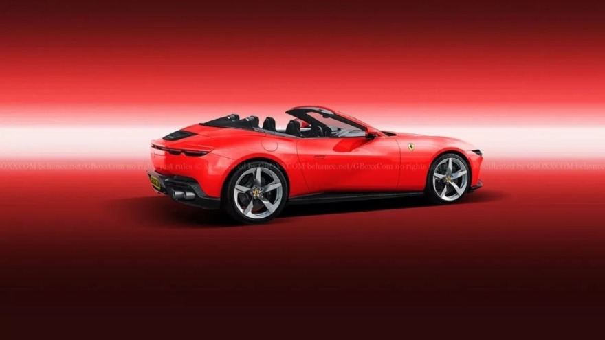 H Ferrari Amalfi γίνεται Spider