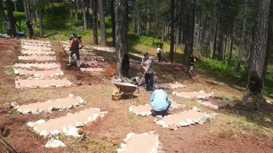 Τα νοσοκομεία του ΔΣΕ στον Γράμμο και το Βίτσι
