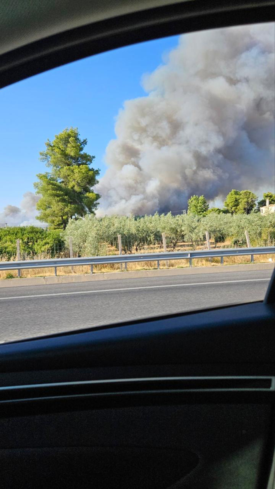 Φωτιά τώρα στο Ασπροχώρι Ωρωπού: Κοντά στο χωριό οι φλόγες, 112 για εκκένωση - Επιχειρούν 20 εναέρια