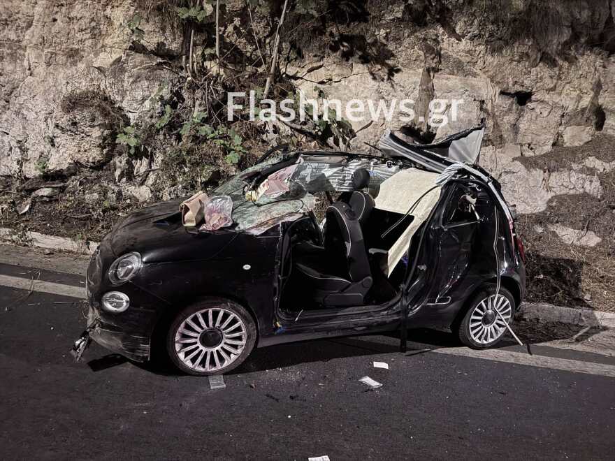 Θανατηφόρο τροχαίο τα ξημερώματα στα Χανιά - Σκοτώθηκε μια γυναίκα 35 ετών