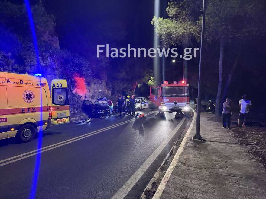 Θανατηφόρο τροχαίο τα ξημερώματα στα Χανιά - Σκοτώθηκε μια γυναίκα 35 ετών