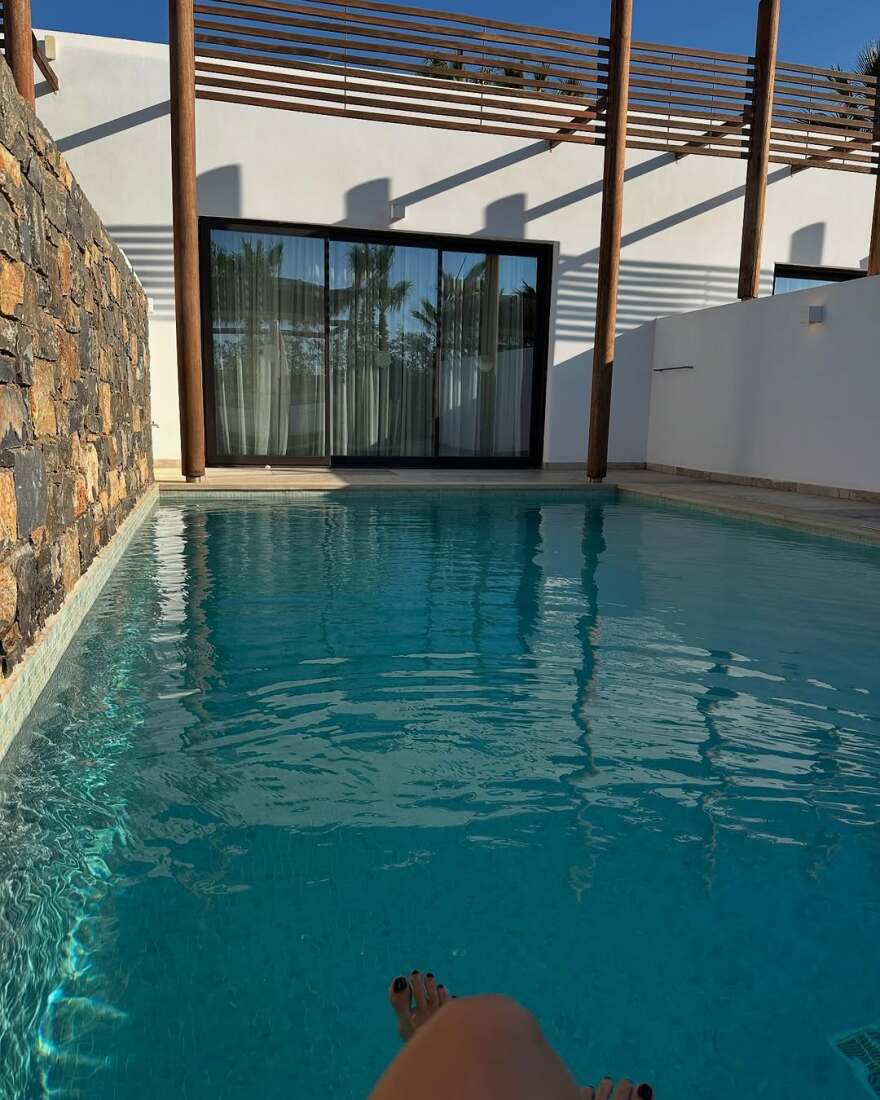 Λένα Ζευγαρά: Η φωτογραφία της μέσα από την πισίνα