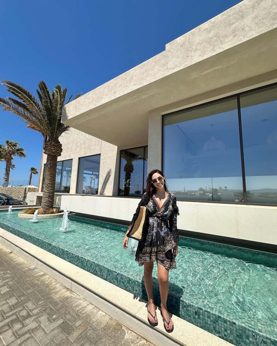 Λένα Ζευγαρά: Η φωτογραφία της μέσα από την πισίνα