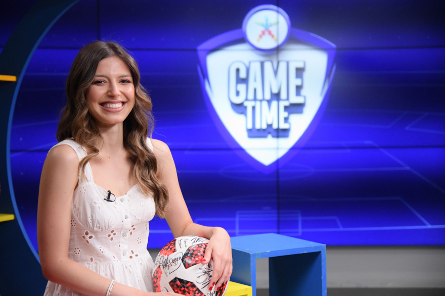 Η Θεανώ Κλάδη στο ΟΠΑΠ Game Time: Το ποδόσφαιρο, η υποκριτική και η γειτόνισσα Μέριλ Στριπ