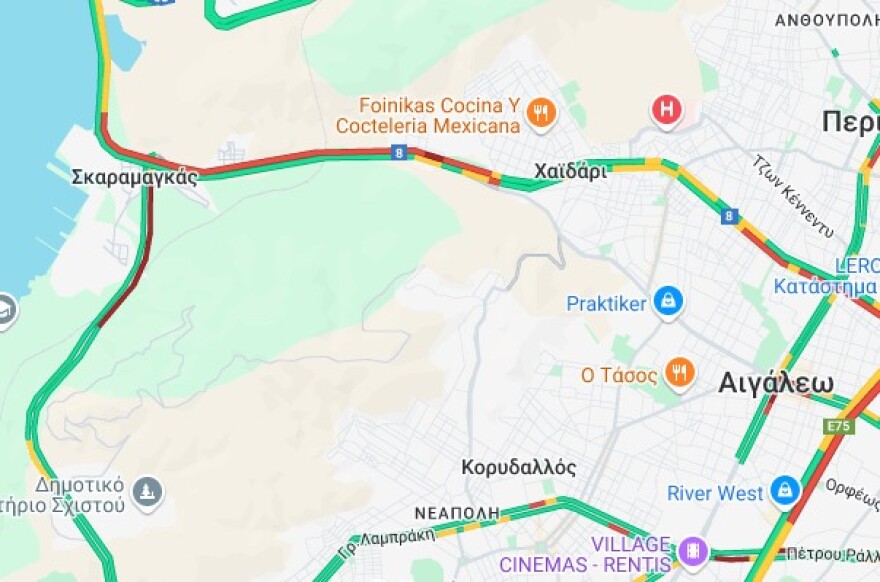 Στο κόκκινο οι δρόμοι της Αττικής - Μποτιλιάρισμα σε Κηφισό και στην Αττική οδό, δείτε πού υπάρχει κίνηση 