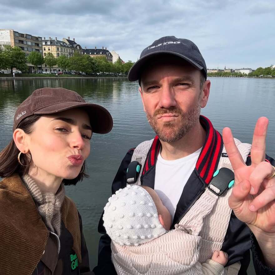 Λίλι Κόλινς στον σύζυγό της: Θεωρώ τον εαυτό μου τον πιο τυχερό που περνάω τη ζωή μου μαζί σου