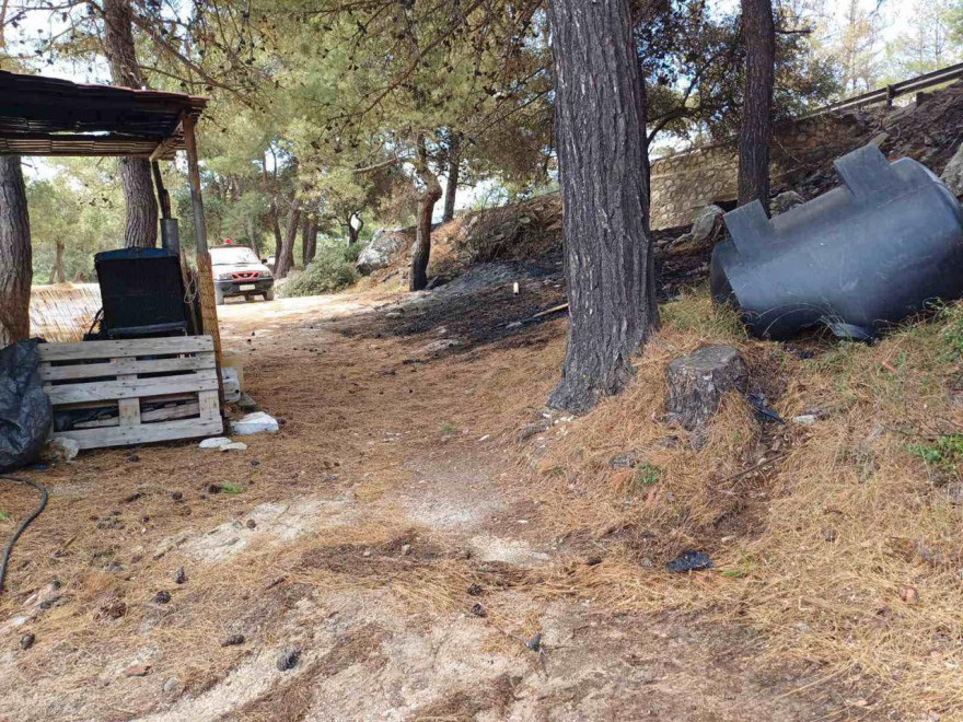 Ενδείξεις ότι η φωτιά στη Θάσο ξεκίνησε από γεννήτρια ρεύματος υπαίθριας καντίνας - Από θαύμα δεν «λαμπάδιασε» το δάσος