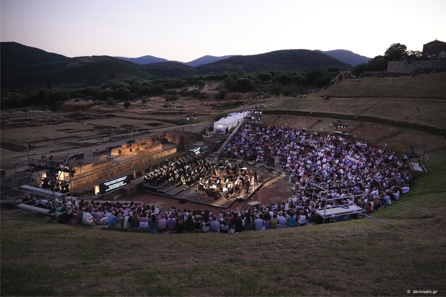 Αρχαία Μεσσήνη: Μια μαγική μουσική βραδιά υπό το «βλέμμα» της Μαρίας Κάλλας και του Πέτρου Θέμελη - Φωτογραφίες